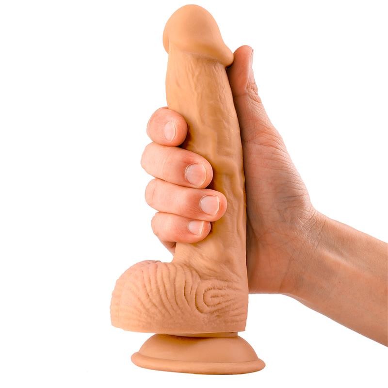 Thom Realistic Dildo with Testicles Flesh 83