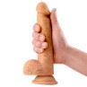 Dean Realistic Dildo with Testicles 85 Flesh