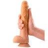 Lois Realistic Dildo with Testicles 91 Flesh