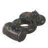 Penis Ring with Vibration Black