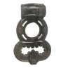 Penis Ring with Vibration Black