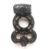 Penis Ring with Vibration Black