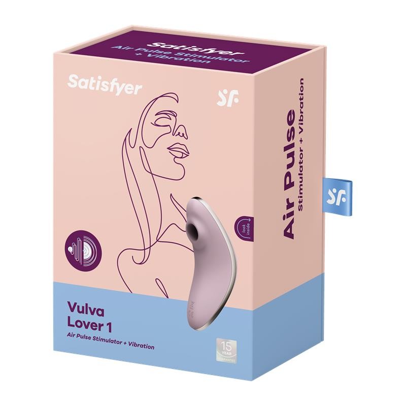 Clitroris Sucker and Vibration Vulva Lover 1 Violet