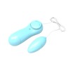 Laase Multi Speed Vibrating Egg with Remote Control Cyan