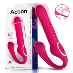 No TwentyThree Double Vibe Pulsation and Thrusting Flexible 180º