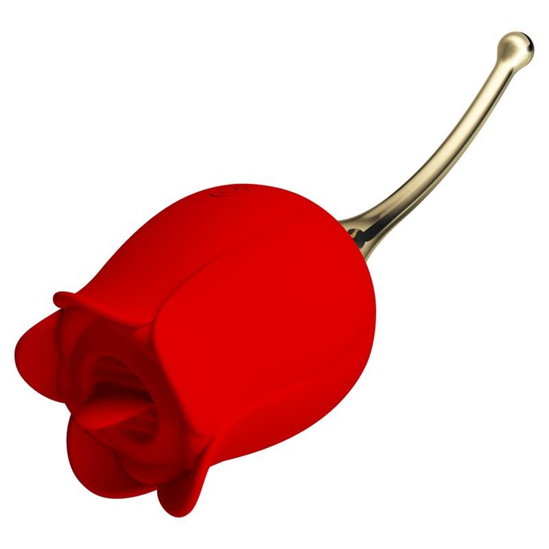 Rose Lover Licking and Vibrating Stimulator