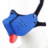 Neoprene Puppy Face Mask Blue