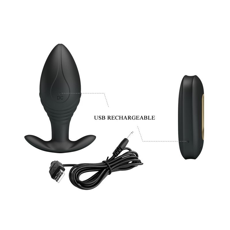 Regina Royal Butt Plug with Remote USB