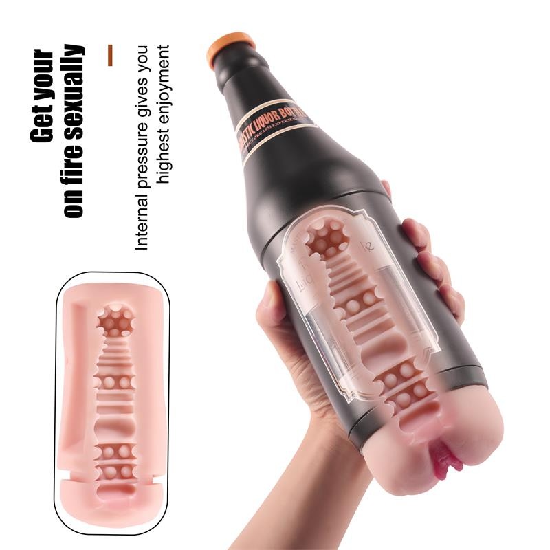 Male Masturbator Vagina Sonya Beer Bottle