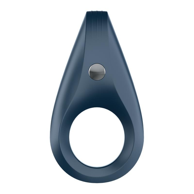 Vibrating Cock Ring Rocket Dark Blue