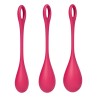 3 Pelvic Floor Ball Pack Yoni Power 1 Red