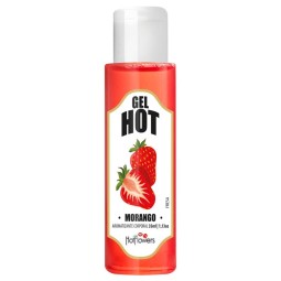 Heat effect gel strawberry flavor 35 ml