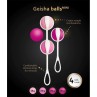 Set of 4 Geisha Balls Mini Raspberry