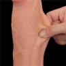 Dildo Dual Layer Sliding Skin 115