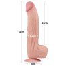 Dildo Dual Layer Sliding Skin 12