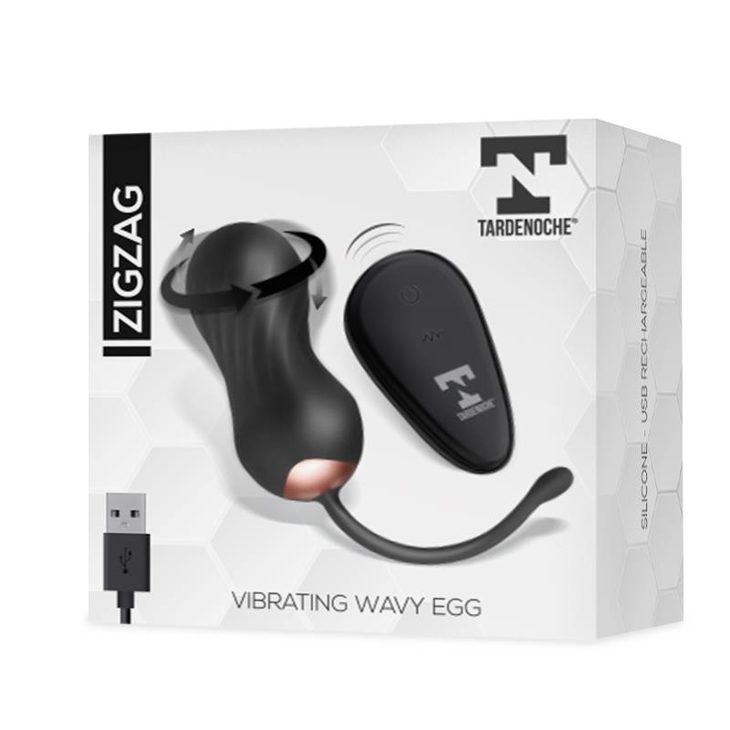 Zigzag Vibrating and Zigzagging Egg with Remote Control