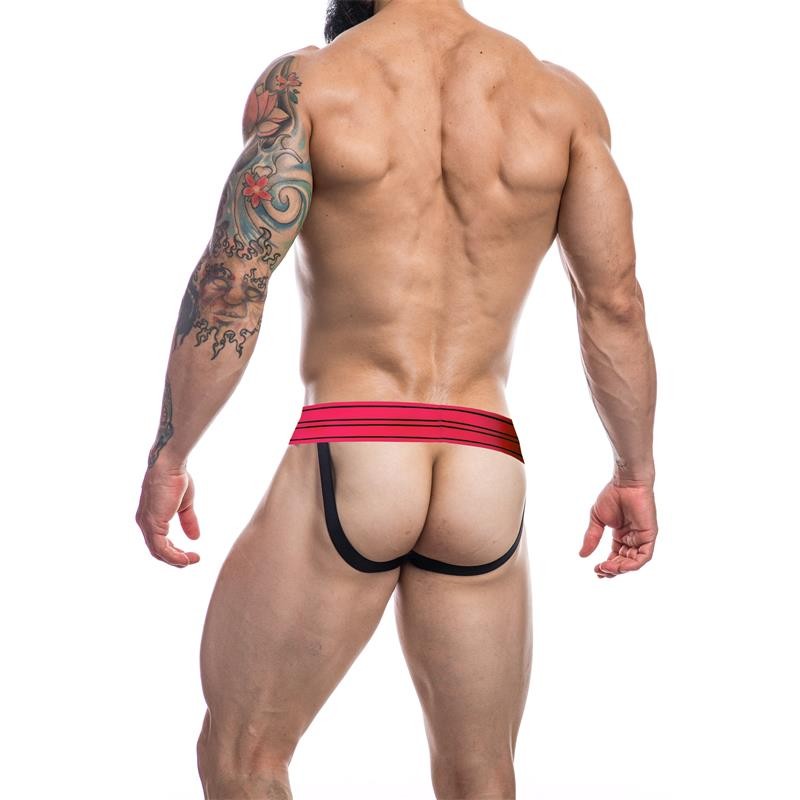 C4M15 Rugby Jockstrap Neon Pink