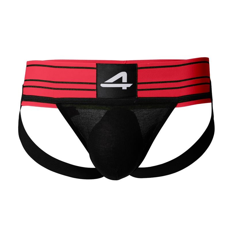 C4M15 Rugby Jockstrap Neon Pink