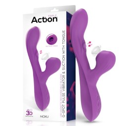 Noxu Vibe with G Spot Pulsation Suction and Vibrating Tongue USB