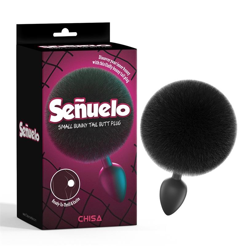 Senuelo Small Bunny Tail Butt Plug