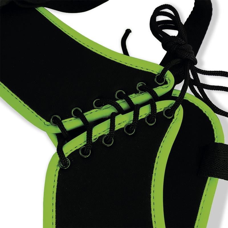 Eiferes Glow in the Dark Adjustable Strap On Harness Corset Style