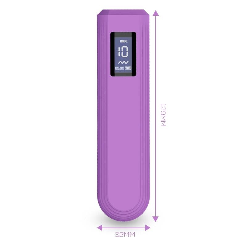 Whim Digital Display Vibrator Bullet 129 cm