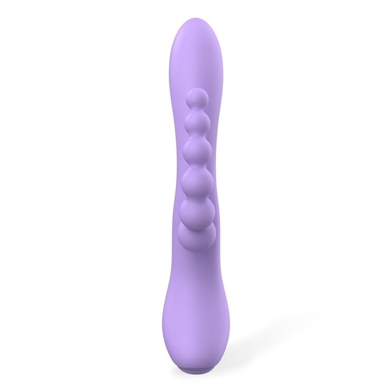 Lindsay Vibe with Anal Chain Liquid Silicone Unibody Flexible 2 Motors