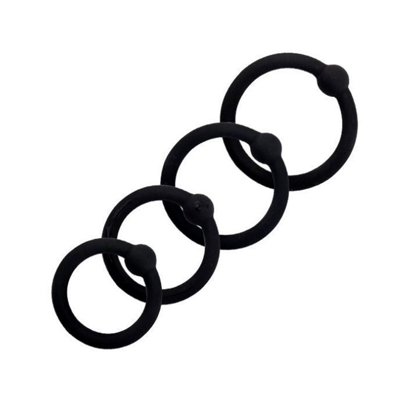 07 Set Solid Silicone Cock Rings