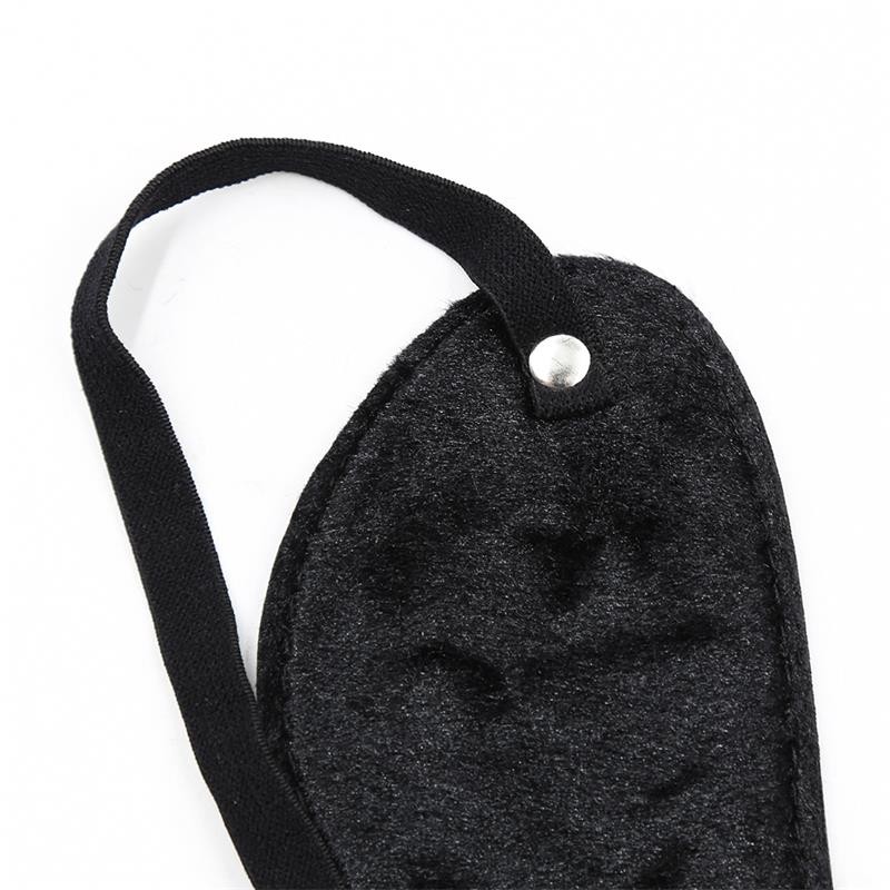 Fur Blindfold with 3 Rivets