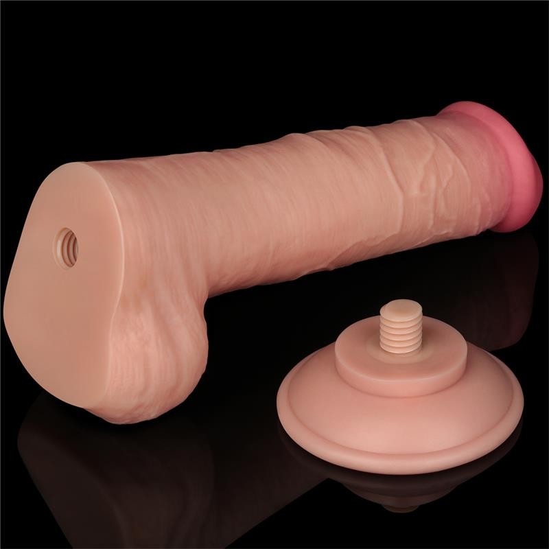 Sliding Skin Dual Layer Dildo 8