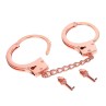 Rose Gold Color Cuffs Skull Keys