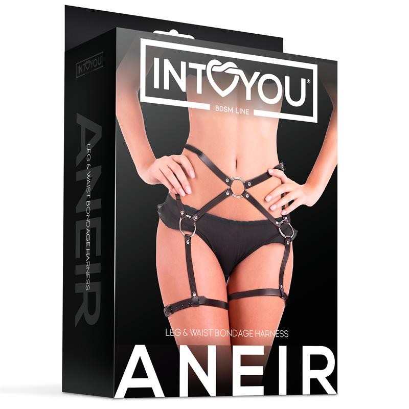 Aneir Leg and Wait Bondage Harness Adjustable