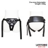 Strap On Harness Wide Belt Adjustable