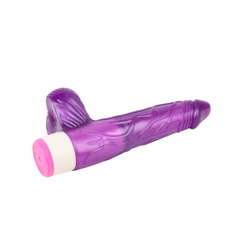 Multi Speed Vibe Realistic Purple 20 cm