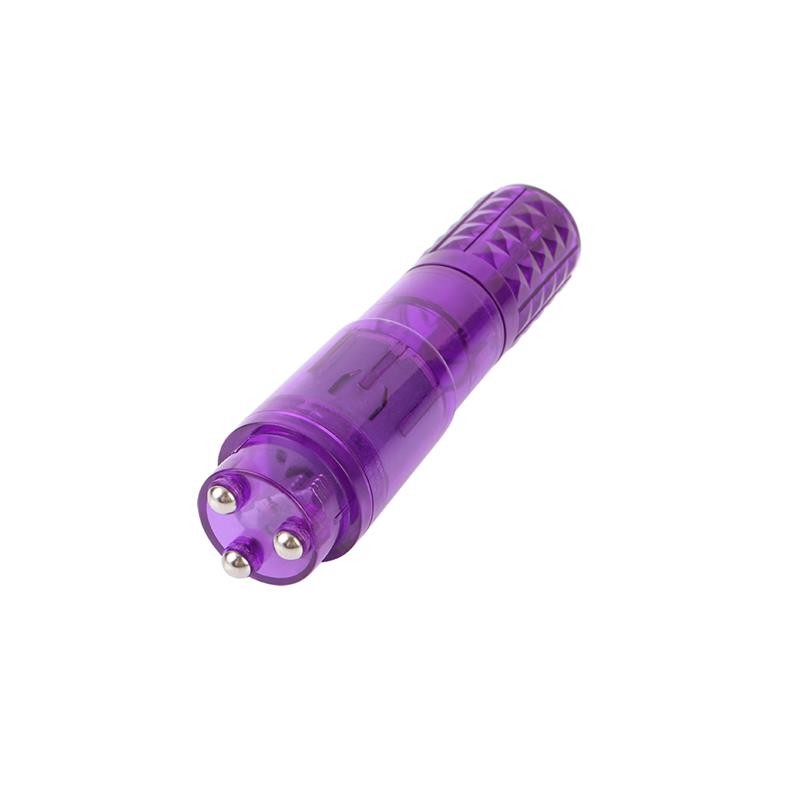 Mini Massager 3 Heads Purple