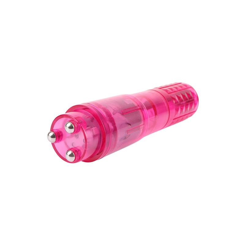 mini massager with 3 heads Pink