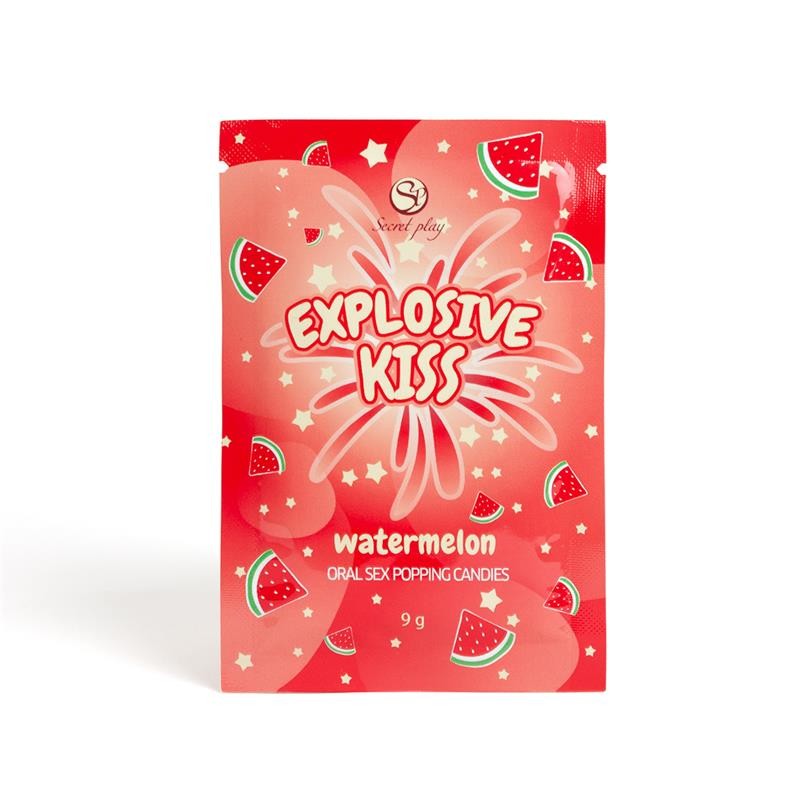 Explosive Oral Sex Popping Candies Single Unit Watermelon Flavor