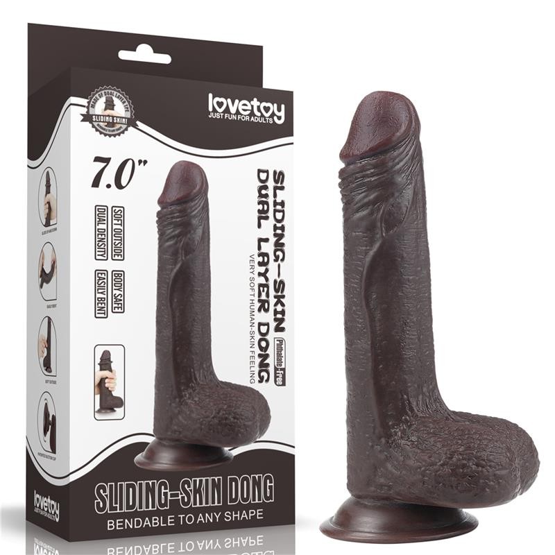 Dildo Sliding 7 Black