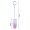 Vibrating Egg with APP Double Layer Silicone Pink Blue