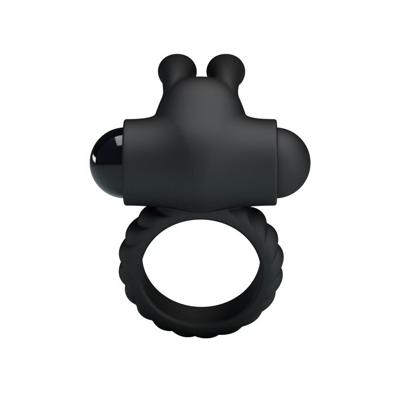 Vibrating Cock Ring Eudora Black