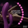 Bacall 20 Vibe Injected Liquified Silicone Double Motor USB