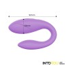 Couple Toy with App Flexible Silicone Lavender