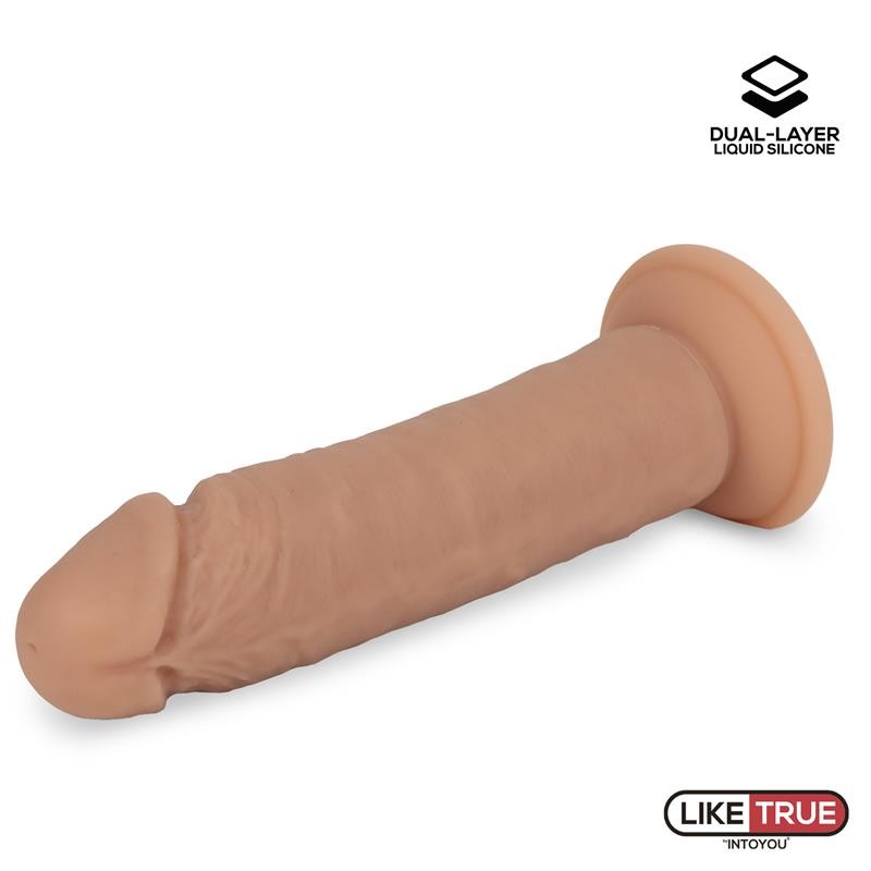 Dual Layer Dildo 85 Flesh