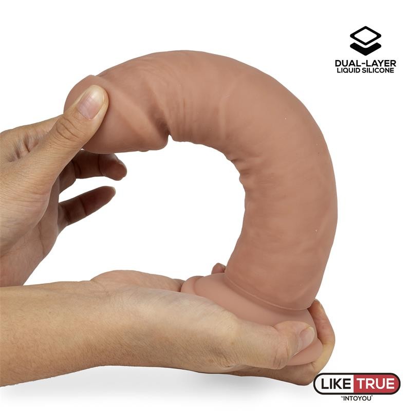 Dual Layer Dildo 85 Flesh