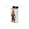 Babydoll and Briefs Black One Size