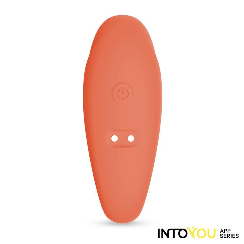 Couple Toy with App Flexible Silicone Salmon