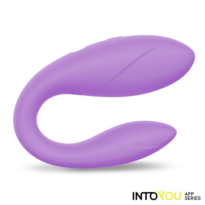 Couple Toy with App Flexible Silicone Lavender