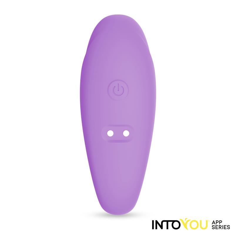 Couple Toy with App Flexible Silicone Lavender