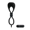 Pretty Love Vibrating Cock Ring Locker Black