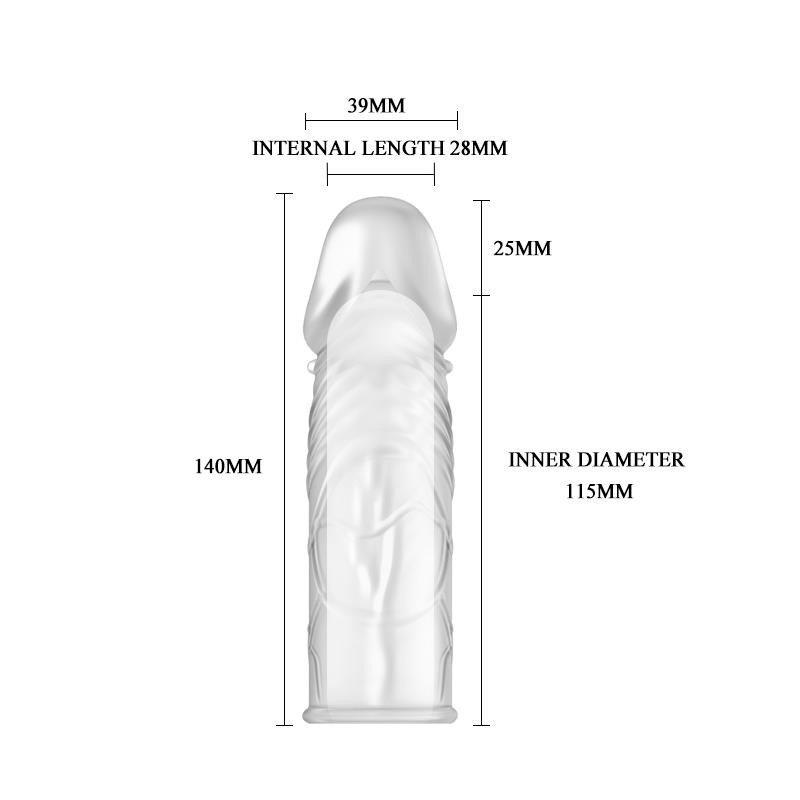 Baile Penis Sleeve Clear